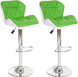 Mendler 2er-Set Barhocker HWC-A92, Barstuhl