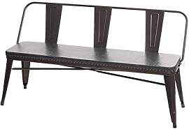 Mendler 3er Sitzbank HWC-H10, Garderobenbank