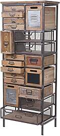 Mendler Apotheker-Schrank HWC-A43, Kommode, Tanne