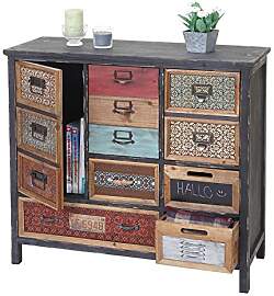 Mendler Apotheker-Schrank HWC-A43, Kommode, Tanne