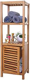 Mendler Badregal HWC-B18, Badezimmer Badschrank