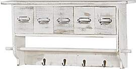 Mendler Garderobe HWC-C49, Wandgarderobe