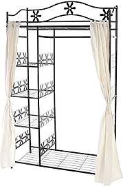 Mendler Metall-Garderobe Genf, Garderobenständer