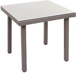Mendler Poly-Rattan Gartentisch Cava, Esstisch