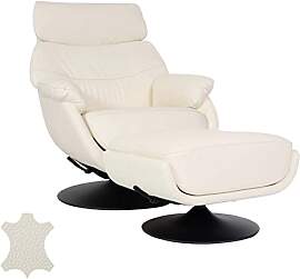 Mendler Relaxsessel mit Hocker HWC-K99,