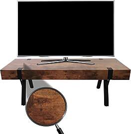 Mendler TV-Rack HWC-L54, Fernsehtisch Lowboard