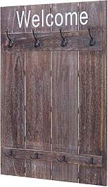 Mendler Wandgarderobe HWC-C89 Welcome, Garderobe