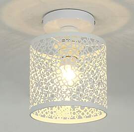 Mengjay Vintage Led Deckenleuchte Eisen Käfig