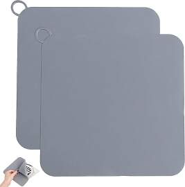 Menibeuty 2 Stück Anti-Geruch Duschabdeckung,