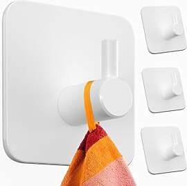 Menz Handtuchhaken ohne Bohren, 4er Pack – Extra 