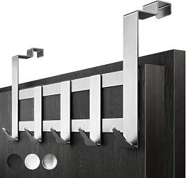 Menz Premium Türgarderobe - Edelstahl