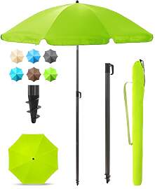 Menz Sonnenschirm Balkon + Sonnenschirmhülle -