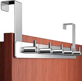 Menz Türgarderobe zum Einhängen - Edelstahl