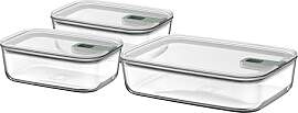 Mepal - Glasbehälter mit deckel Set EasyClip -