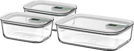 Mepal - Glasbehälter mit deckel Set EasyClip -