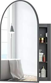 Mepplzian Spiegelschrank Bogen, Badezimmer