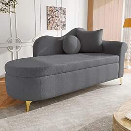 Merax Einzelsofa mit Schlaffunktion,