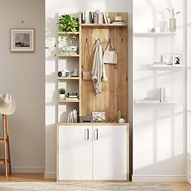 Merax Garderoben-Set Wandgarderobe, Flurgarderoben 