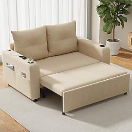 Merax Schlafsofa 2-Sitzer | 131x187x94 cm -