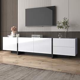 Merax TV Schrank, TV Lowboard mit Schubladen,