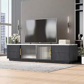 Merax TV Tisch TV-Schrank Lowboard für Fernseher
