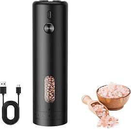 MERTTURM Elektrische Pfeffermühle USB-aufladbar,