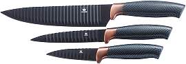 Messer-Set KING "Carbon Design", rosa