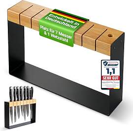 Messerblock ohne Messer, Messerblock aus Holz