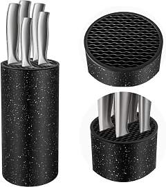 Messerblock Ohne Messer Schwarz Ninonly Universal