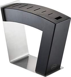 Messerblock RÖSLE "MoveX", silber