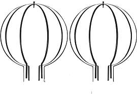 Metall-Pflanzen-Rankgitter, Gartenskulptur,