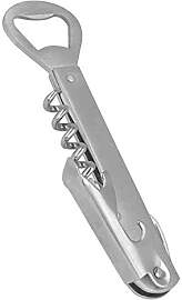 Metaltex 250511 Kellnerkorkenzieher aus Edelstahl, 