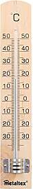 Metaltex 298005 Innenthermometer Braun 3 x 18 x