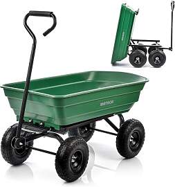 Meteor Gartenwagen 3 in 1 mit Kippfunktion 90 l