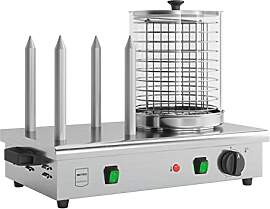 METRO Professional Hot Dog Maker mit 4 Brotstangen 