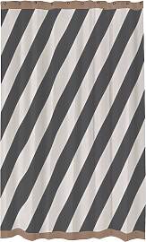 Mette Ditmer Diagonal Duschvorhang 150x200 cm Dark 