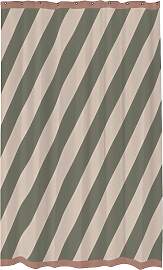 Mette Ditmer Diagonal Duschvorhang 150x200 cm Dark 