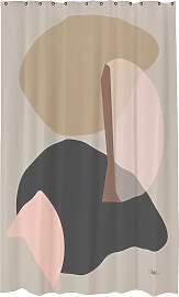 Mette Ditmer Gallery Duschvorhang 150 x 200 cm Sand