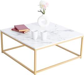 MEUBLE COSY Couchtisch mit Marmor Optik