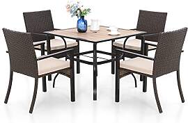 MFSTUDIO Rattan Gartenmöbel Set, Terassenmöbel