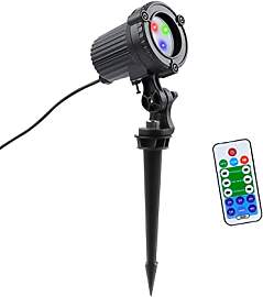 MHAZDZE LED Projektionslampe, IP65 wasserdicht,