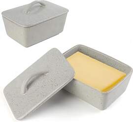 MHwan Butterdose Keramik, Vintage Design, geeignet 