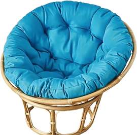 MIAOMI Runde Papasan-Sitzstuhlkissen aus