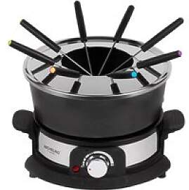 MICHELINO Fondue Set 74385 schwarz Kunststoff
