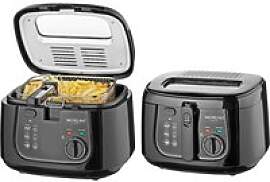 MICHELINO Fritteuse 74304 schwarz Kunststoff