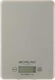 MICHELINO Küchenwaage beige Kunststoff B/L: ca.