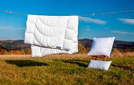 Microfaserbettdecke DUNLOPILLO "Home