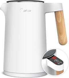 Midea Edelstahl Wasserkocher mit
