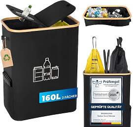 MidingChai 160L Gelber Sack Ständer +