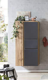 Midischrank WELLTIME "Sölden", grau